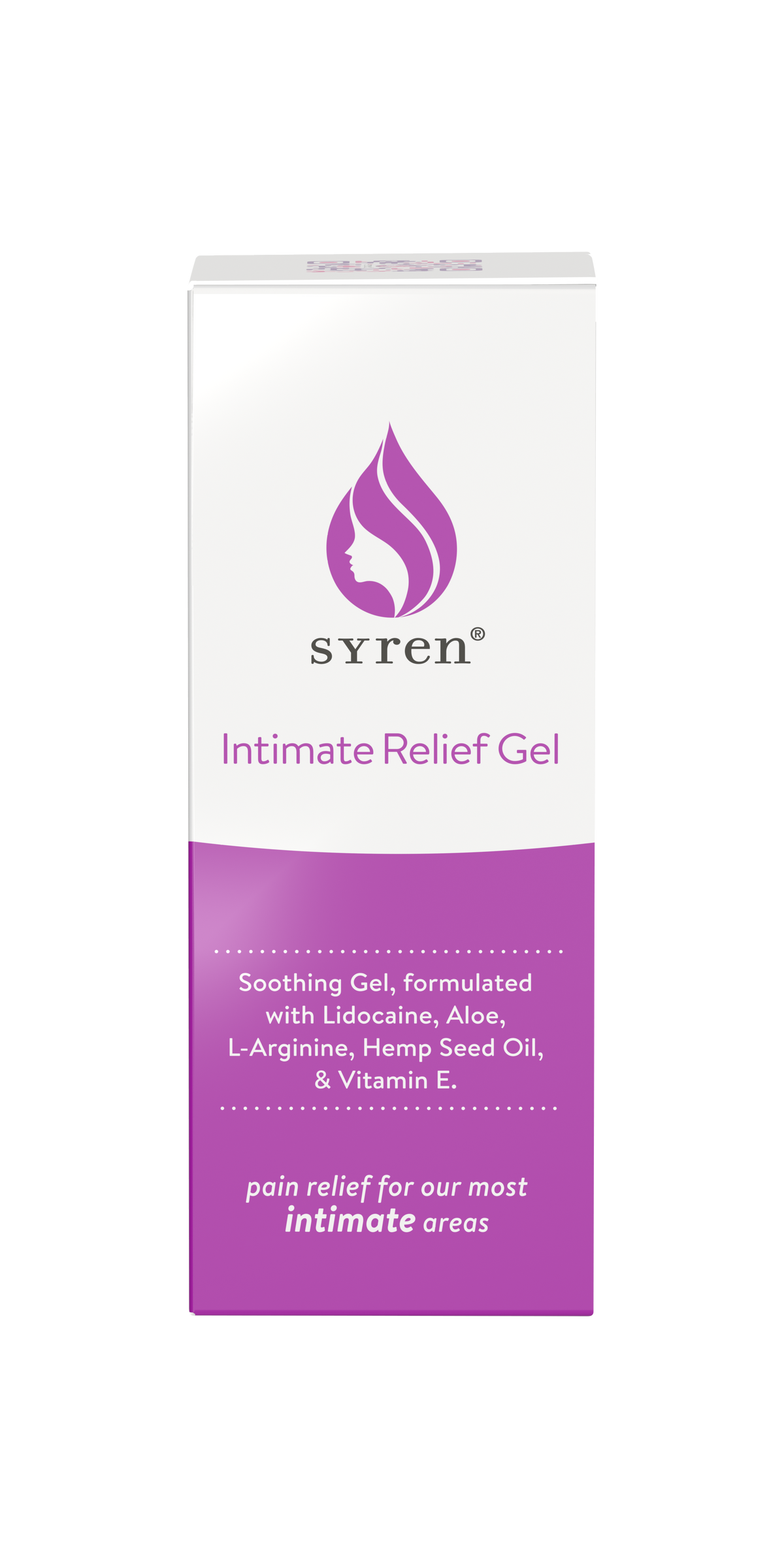 Syren Relief 1 fl oz/30 mL  Gentle Comfort with Lidocaine for Everyday Irritation Relief - Natural & Fragrance-Free Solution for Sensitive Areas